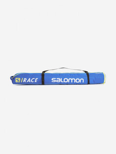 Чехол для горных лыж Salomon Extend, 1 пара, 130+25 см, Синий