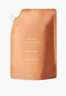 Жидкое мыло Haan для рук с пребиотиками и Алоэ Вера "Таинственный закат" /HAND SOAP SUNSET FLEUR, в мягкой упаковке, 350 мл