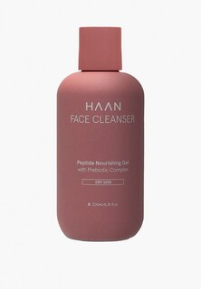 Гель для умывания Haan с пребиотиками и пептидами для сухой кожи лица /Peptide Face Cleanser for Dry Skin, 200 мл