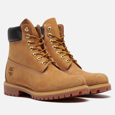 Мужские ботинки Timberland Premium 6-Inch Waterproof, цвет коричневый