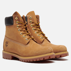 Мужские ботинки Timberland Premium 6-Inch Waterproof, цвет коричневый, размер 46 EU