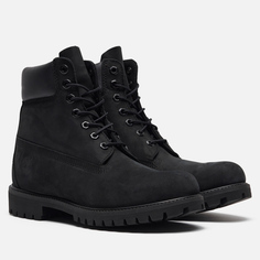 Мужские ботинки Timberland Premium 6-Inch Waterproof, цвет чёрный, размер 46 EU