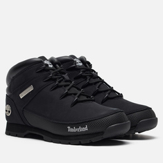Мужские ботинки Timberland Euro Sprint Hiker Mid, цвет чёрный