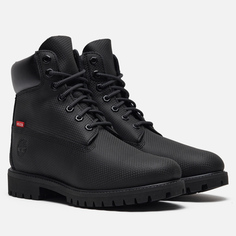 Мужские ботинки Timberland Premium 6-Inch Waterproof, цвет чёрный