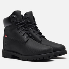 Мужские ботинки Timberland Premium 6-Inch Waterproof, цвет чёрный, размер 44.5 EU