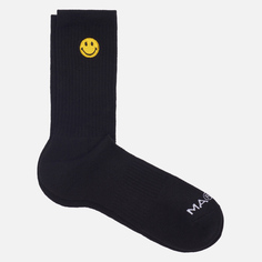 Носки MARKET Smiley Small Patch, цвет чёрный
