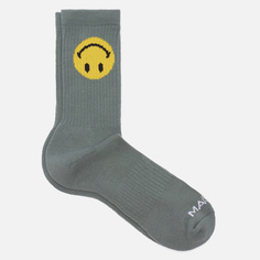 Носки MARKET Smiley Upside Down, цвет зелёный