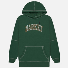 Мужская толстовка MARKET Triple Stitch Hoodie, цвет зелёный, размер XXL