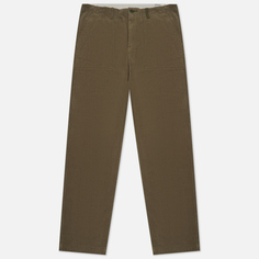 Мужские брюки Alpha Industries Corduroy Fatigue, цвет оливковый, размер 36