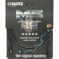 Кабели с разъемами Klotz M5FM03