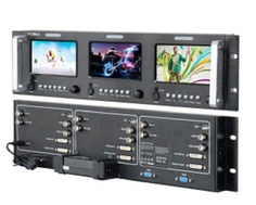 Аксессуары для оборудования RGBLink Три экрана предпросмотра RGBlink, 3U