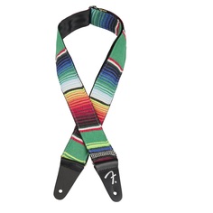 Гитарные ремни FENDER 2 SERAPE STRAP GRN MULTI