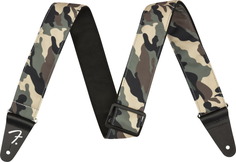 Прочие гитарные аксессуары FENDER 2 Camo Strap Woodland