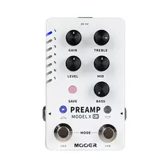 Процессоры эффектов и педали для гитары Mooer Preamp Model X2