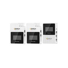 Петличные микрофоны COMICA BoomX-D D2 White