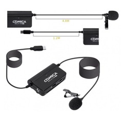Петличные микрофоны COMICA CVM-SIG.LAV V05 UC