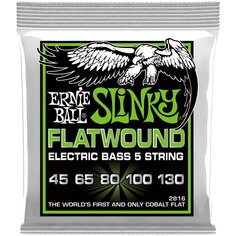 Струны Ernie Ball 2816 Slinky Cobalt Flatwound Regular