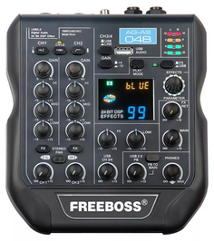 Микшерные пульты аналоговые FreeBoss AG-AS04B