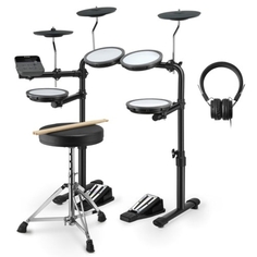 Электронные ударные установки Donner DED-70 5 Drums 3 Cymbals (в комплекте аксессуары)