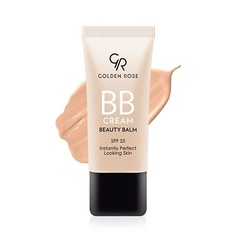 BB крем для лица GOLDEN ROSE Крем тональный BB CREAM BEAUTY BALM