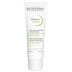 Крем для лица BIODERMA Крем увлажняющий для пересушенной и обезвоженной кожи с воспалениями Sebium Hydra 40.0