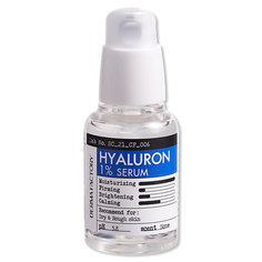 Уход за лицом DERMA FACTORY Сыворотка для лица увлажняющая Hyaluronic acid 1% serum 30