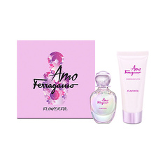 Женская парфюмерия SALVATORE FERRAGAMO Подарочный набор AMO FLOWERFUL