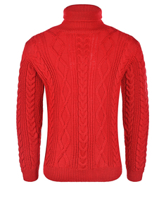 Красный свитер из шерсти Arc-en-ciel детский