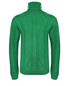 Зеленый свитер из шерсти Arc-en-ciel детский