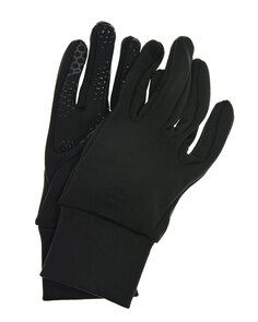 Черные перчатки touch screen MaxiMo детские