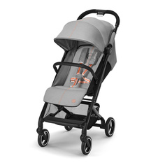 Коляска Beezy Lava Grey с дождевиком и бампером CYBEX