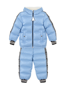 Комплект: куртка и полукомбинезон, голубой Moncler детский