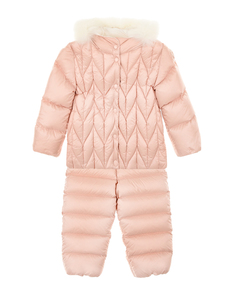 Комплект: куртка и полукомбинезон, розовый Moncler детский