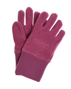 Розовые флисовые перчатки MaxiMo детские