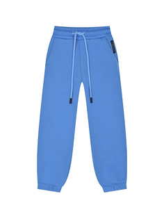 Голубые спортивные брюки из футера Dan Maralex детские