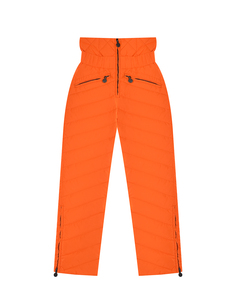 Утепленные оранжевые брюки Naumi детские