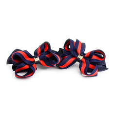 Резинка для волос в сине-красную полоску, 2 шт. Tais детская