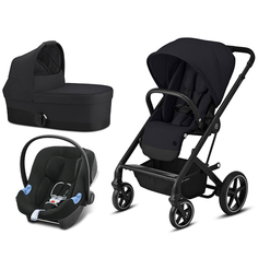 Коляска Balios S BLK 3 в 1 с дождевиком CYBEX