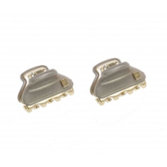 Заколка-краб микро 2 шт. (1,5 см) Alexander de Paris детская