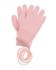 Розовые перчатки на резинке Chobi детские