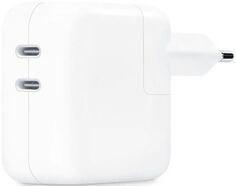 Зарядное устройство сетевое Apple MNWP3ZM/A 35W, 2*USB-C, белое