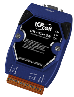 Преобразователь ICP DAS GW-7553-CPM CR PROFIBUS to CANopen Gateway (RoHS)