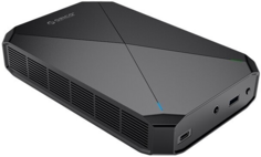 Внешний диск HDD 3.5 Orico BA3510-1T-BK-BP 1ТБ в комплекте, чёрный