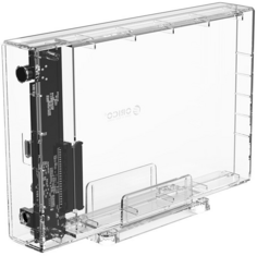 Внешний корпус Orico 3599U3-EU-BK-BP для жесткого диска 3,5" HDD, SATA3, USB-A 3.0, 5 Гбит/с черный