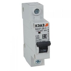 Автоматический выключатель КЭАЗ 318195 модульный ВА47-29-1C10-УХЛ3 (4,5кА)