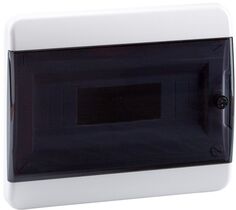 Корпус КЭАЗ 117945 пластиковый Встраиваемый OptiBox P-BVK-2-12-IP41 Прозрачная черная дверь