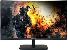 Монитор 27" Aopen 27HC5RZbmiiphx UM.HW5EE.Z01 1920x1080, 16:9, VA, 1ms, 250cd/m², 3000:1, 240Hz, 2*HDMI, DP, speakers, curved, black