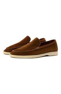 Замшевые лоферы Summer Walk Loro Piana