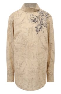 Хлопковая блузка Dries Van Noten