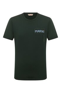 Хлопковая футболка Marni